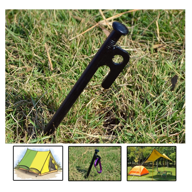 10 PCS 25cm Outdoor Camping Windproof Fixed Canopy Ground Nails - Tents & Accessories by buy2fix | Online Shopping UK | buy2fix