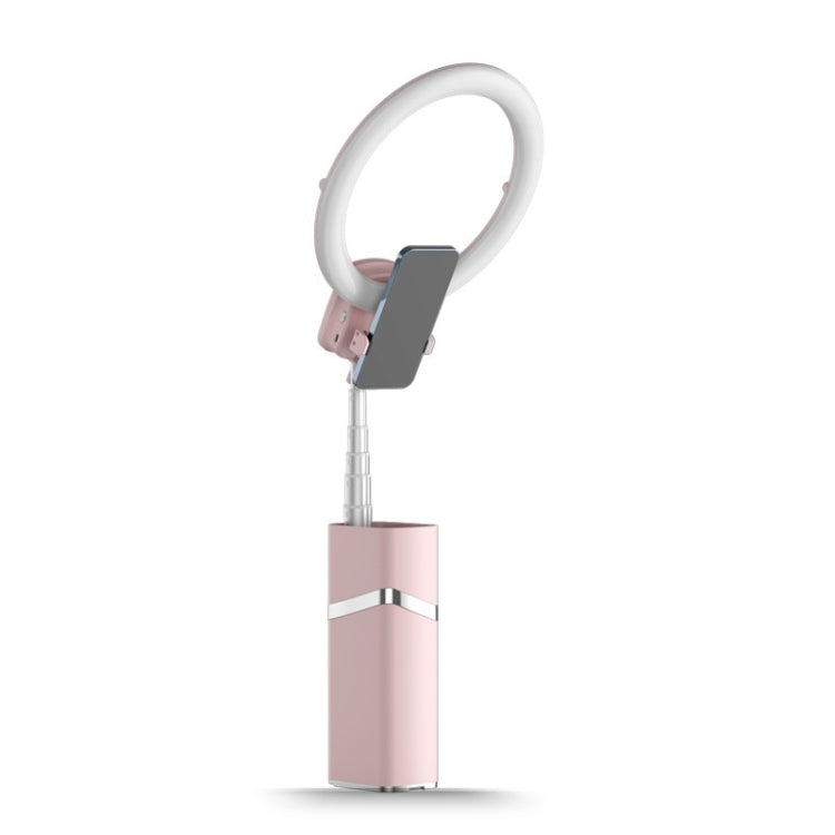 CYKE One-Piece Live Invisible Bracket Beauty Filling Light(Pink) - Selfie Light by CYKE | Online Shopping UK | buy2fix