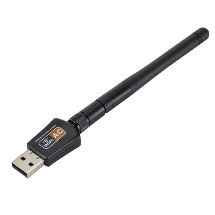 WL005 Mini Dual-Band USB Wireless Network Card - USB Network Adapter by buy2fix | Online Shopping UK | buy2fix