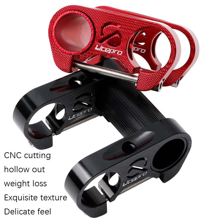 LitePro S95 Folding Bike Hollow Double Stem(Red) - Outdoor & Sports by Litepro | Online Shopping UK | buy2fix