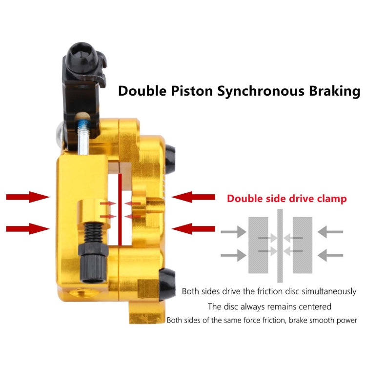 1 Pair IIIPRO Flat Mount Road Calipers Bilateral Brakes(Blue) - Outdoor & Sports by IIIPRO | Online Shopping UK | buy2fix