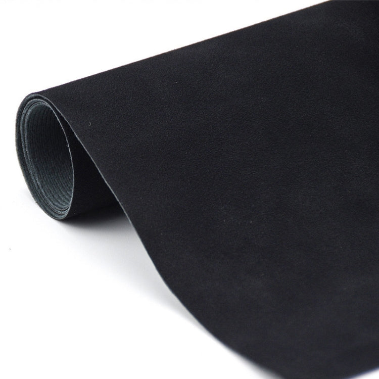 50 X 68cm Thickened Waterproof Non-Reflective Matte Leather Photo Background Cloth(Black) - Solid Color by buy2fix | Online Shopping UK | buy2fix