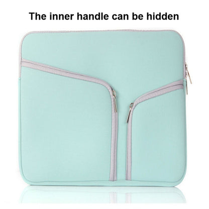 T228 Diving Material Computer Bag Multi-pocket Laptop Liner Bag, Size: 13 Inch(Mint Green) - 13.3 inch by buy2fix | Online Shopping UK | buy2fix