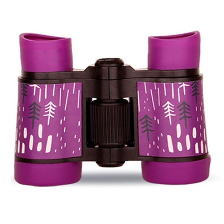 4X30 Binocular Telescope Bird Watching Telescope Gifts for Children(Rain Season Purple) - Binoculars by buy2fix | Online Shopping UK | buy2fix