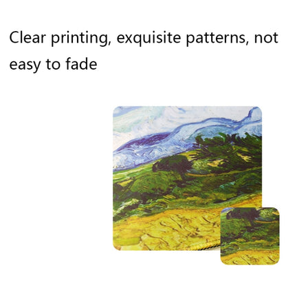 300x800x5mm Locked Am002 Large Oil Painting Desk Rubber Mouse Pad(Starry Night) - Mouse Pads by buy2fix | Online Shopping UK | buy2fix