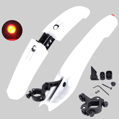 2632 Bicycle Quick Release Mudguards, Style: Widened (White) - Outdoor & Sports by buy2fix | Online Shopping UK | buy2fix