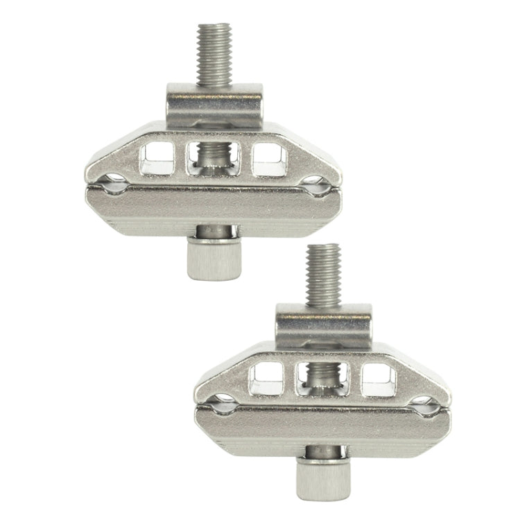 FMFXTR Bicycle Saddle Clamp Code Screw Connector(Double Rail Silver) - Others by FMFXTR | Online Shopping UK | buy2fix