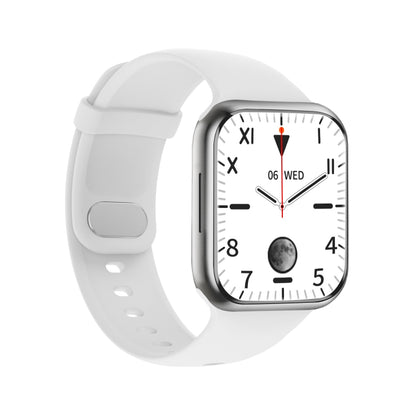 HD7max 1.9 Inch Multifunctional Waterproof Smart Watch with NFC Function(White) - Smart Wear by buy2fix | Online Shopping UK | buy2fix