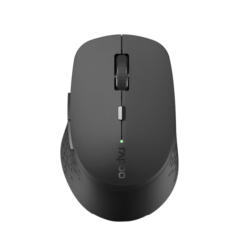 Rapoo M300G 1600DPI 3 Keys Laptop Office Silent Wireless Bluetooth Mouse(Deep Gray) - Wireless Mice by Rapoo | Online Shopping UK | buy2fix