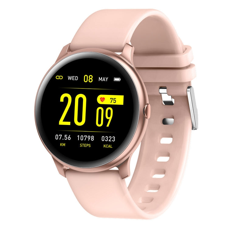 Wearkey KW19 1.3 Inch Blood Pressure Monitoring Smart Watch(Pink) - Smart Watches by Wearkey | Online Shopping UK | buy2fix