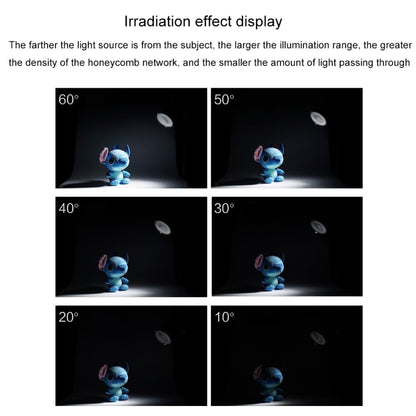 GODOX SN1002 Honeycomb Mesh Reflector Light Effect Accessory For 17cm Standard Cover, Density: 20° -  by GODOX | Online Shopping UK | buy2fix
