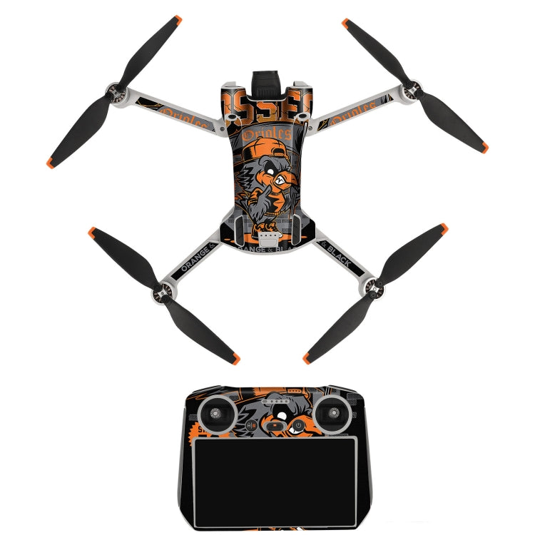 Sunnylife Drone+Remote Control Protective Sticker For DJI Mini 3 Pro RC Version(Irimitent Eagle) - Stickers by Sunnylife | Online Shopping UK | buy2fix