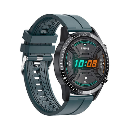 I9 1.3 Inch Heart Rate/Blood Pressure/Blood Oxygen Monitoring Watch, Color: Green - Smart Wear by buy2fix | Online Shopping UK | buy2fix