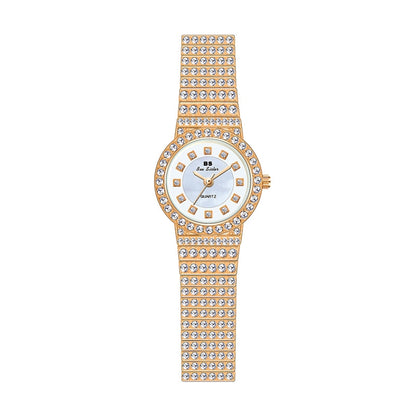 BS Bee Sister  FA1101 Women Chain Watch Starry Diamonds Wrist watch(Rose Gold Scale  Surface) - Alloy Watches by BS Bee Sister | Online Shopping UK | buy2fix