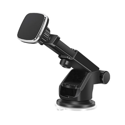 Telescopic Suction Cup Magnetic Suction Car Navigation Desktop Phone Bracket(Black) - In Car by buy2fix | Online Shopping UK | buy2fix