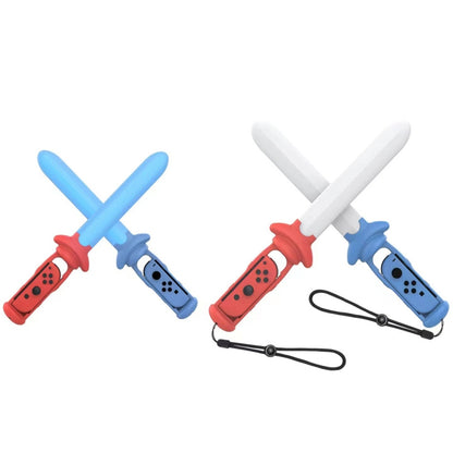 DOBE TNS-2109 Left and Right Handle Somatosensory Luminous Sword for Nintendo Switch(Red) - Others by DOBE | Online Shopping UK | buy2fix
