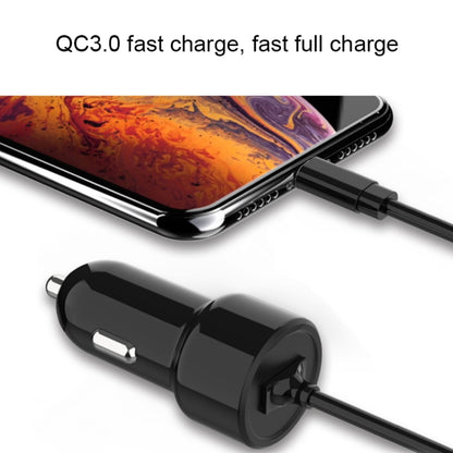 IBD321-Q3 Universal Fireproof Mobile Phone Car Charger, Model: QC3.0 18W - In Car by buy2fix | Online Shopping UK | buy2fix