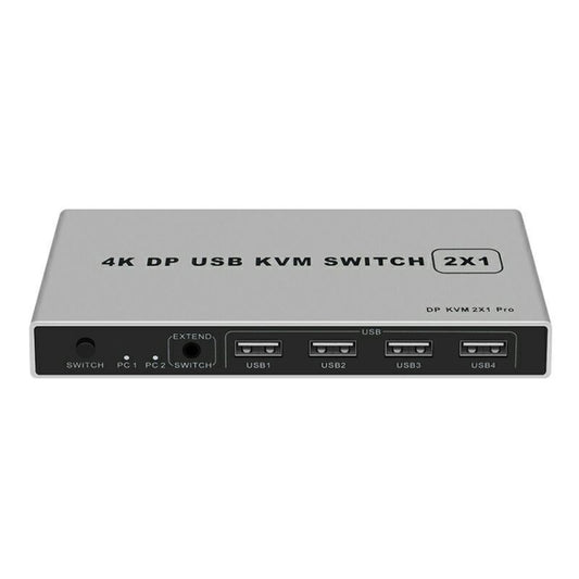 4K KYSW59 60HZ DP USB KVM Switch 2-in-1 Computer Sharing Device -  by buy2fix | Online Shopping UK | buy2fix