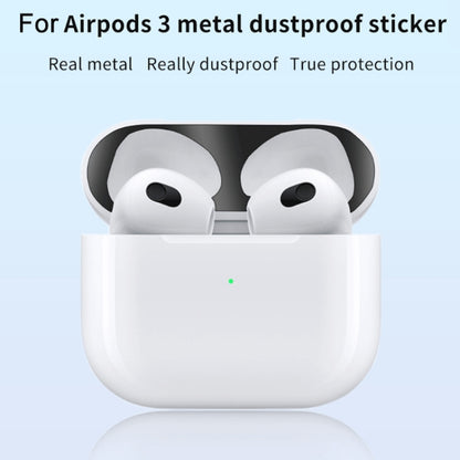 2 PCS Headphone Inner Cover Sticker Dustproof Protective Film For Airpods 3(Purple) - Protective Sticker by buy2fix | Online Shopping UK | buy2fix