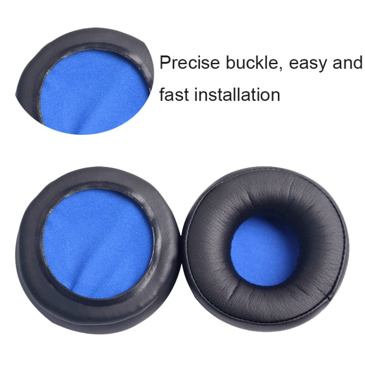 2 PCS Breathable Headphone Case Ear Pads For Audio-Technica ATH-FC7/FC700/FC707/FC5/RE70(Light Blue) - Apple Accessories by buy2fix | Online Shopping UK | buy2fix
