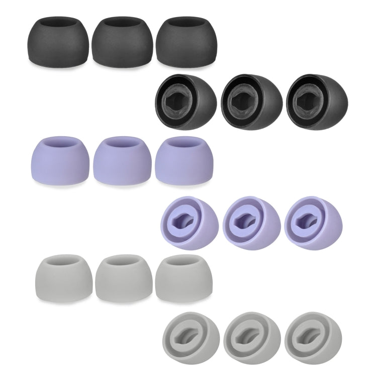 6 PCS Silicone Earplugs For TWS Samsung Galaxy Buds Pro(Small Purple) - Apple Accessories by buy2fix | Online Shopping UK | buy2fix