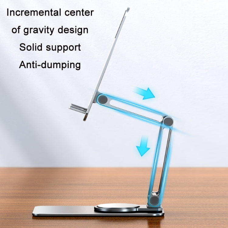 Portable Mobile Phone Tablet Desktop Stand, Color: K5 Not Expansion Silver - Desktop Holder by buy2fix | Online Shopping UK | buy2fix