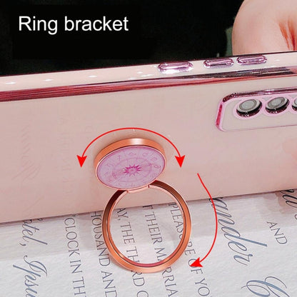 3 PCS Epoxy Constellation Mobile Phone Ring Holder Ring Buckle(Cherry Purple) - Ring Holder by buy2fix | Online Shopping UK | buy2fix