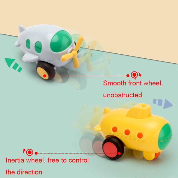 Children Cartoon Fell-Resistant Mini Inertial Pull Back Toy Car(Ship) - Model Toys by buy2fix | Online Shopping UK | buy2fix