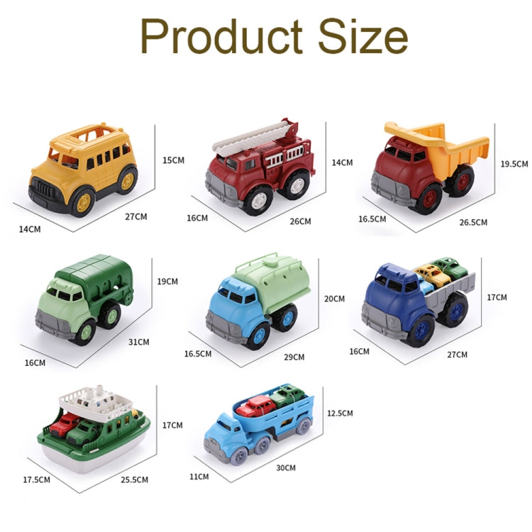 Children Simulation Engineering Fire Truck Puzzle Model Car, Spec: Urban Carrier - Model Toys by buy2fix | Online Shopping UK | buy2fix