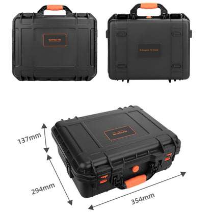 Sunnylife AQX-6 Outdoor Anti-fall Safety Box Storage Bag For DJI Avata(Black) - DJI & GoPro Accessories by buy2fix | Online Shopping UK | buy2fix