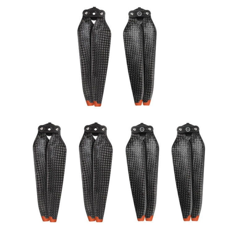 2 Pairs Sunnylife 9453F-CF1 For Mavic 3 Carbon Fiber Propeller Quick Release Blade - DJI & GoPro Accessories by Sunnylife | Online Shopping UK | buy2fix