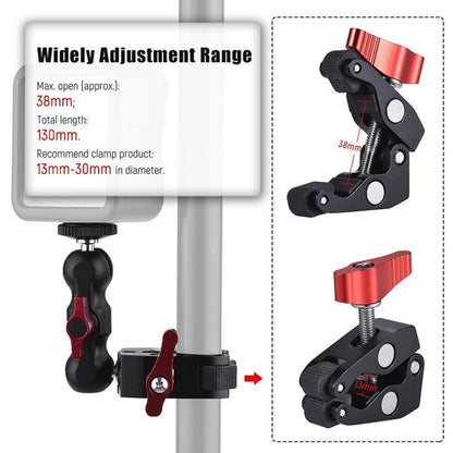 JMSUZ 124124 SLR Camera Rail Adjustable Clamp Magic Aarm -  by JMSUZ | Online Shopping UK | buy2fix