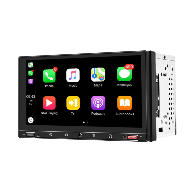A2916 7 inch Dual-spindle Universal MP5 Car Carplay MP4 Player, Style: Standard - In Car by buy2fix | Online Shopping UK | buy2fix