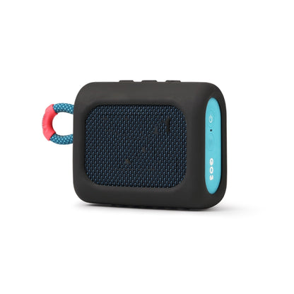 For JBL GO3 Dust-proof Silicone Case Anti-fall Speaker Case(Black) - Protective Case by buy2fix | Online Shopping UK | buy2fix