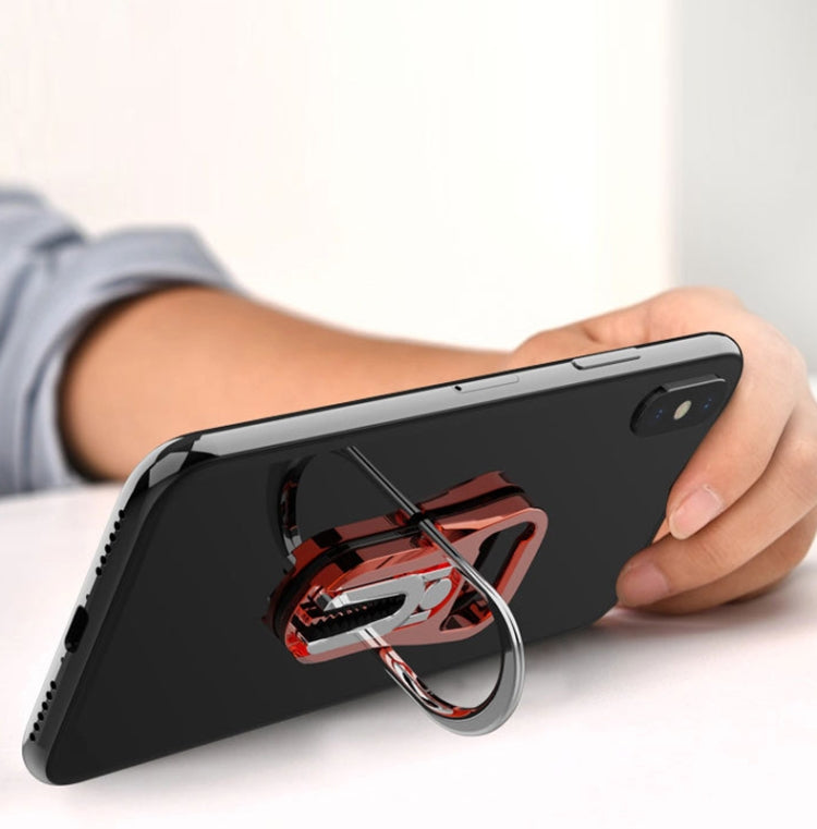 Multifunction Car Air Vent Phone Holder Finger Ring Phone Bracket Bottle Opener(Red) - Ring Holder by buy2fix | Online Shopping UK | buy2fix