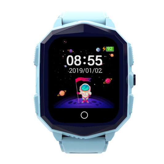 DF73 1.4 Inch 4G GPS Positioning Children Calling Watch With SOS Function(Blue) - Smart Wear by buy2fix | Online Shopping UK | buy2fix