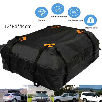 600D Oxford Cloth Car Roof Waterproof Luggage Storage Bag, Style: Roof Pack+Non-slip Mat - In Car by buy2fix | Online Shopping UK | buy2fix