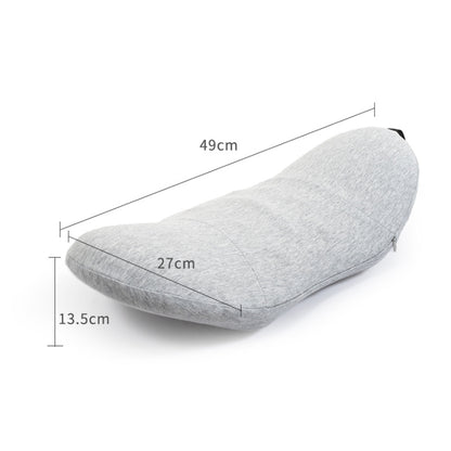 Memory Foam Lumbar Spine Cushion Pregnant Women Sleeping Lumbar Pillow(Dark Gray) - Cushions & Pillows by buy2fix | Online Shopping UK | buy2fix