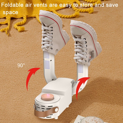 150W 220V Foldable Retractable UV Disinfection Deodorization Intelligent Shoe Dryer,CN Plug(White) - Home & Garden by buy2fix | Online Shopping UK | buy2fix