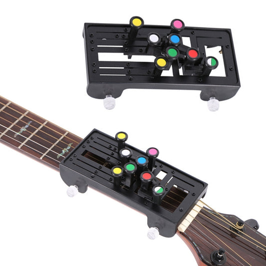 Folk Ukulele Guitar Chord Assist Beginners Guitar Boosters(Black) - Stringed Instruments by buy2fix | Online Shopping UK | buy2fix