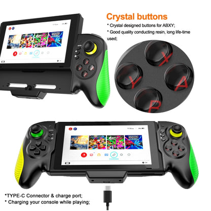 STK-7037 For Switch Game Controller with 6-axis Somatosensory Burst Function(Blue Red) - Gamepads by buy2fix | Online Shopping UK | buy2fix