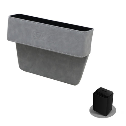 DE RAN FU Car Seat Storage Box Cup Holder Fur Citrine Phone Sundry Storage Box(Grey) - Stowing Tidying by DE RAN FU | Online Shopping UK | buy2fix