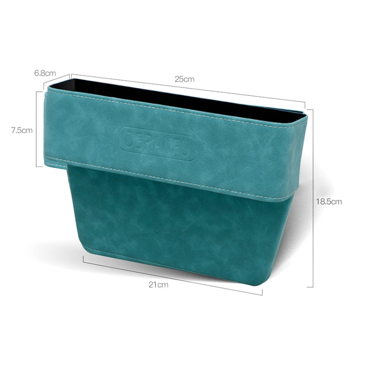 DE RAN FU Car Seat Storage Box Cup Holder Fur Citrine Phone Sundry Storage Box(Blue) - Stowing Tidying by DE RAN FU | Online Shopping UK | buy2fix