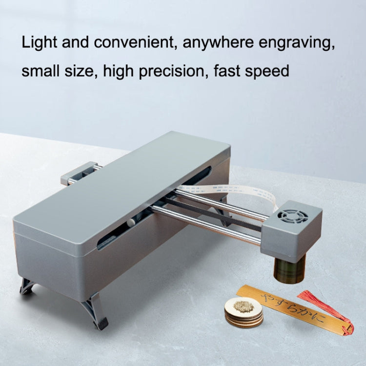 DAJA DJ7 7W Non-metal Laser Carvings Mini Marking Machine Can Cut Wood Board Paper Leather, US Plug - DIY Engraving Machines by DAJA | Online Shopping UK | buy2fix