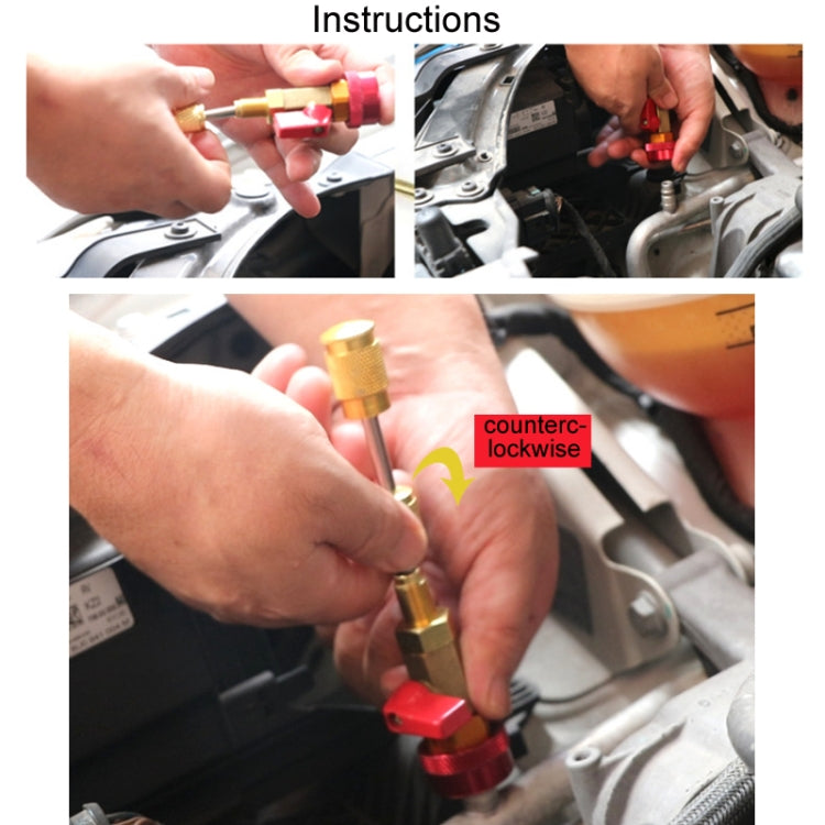 Automobile Air Conditioning Pipe Valve Core Disassembly Tool(High Pressure) - In Car by buy2fix | Online Shopping UK | buy2fix