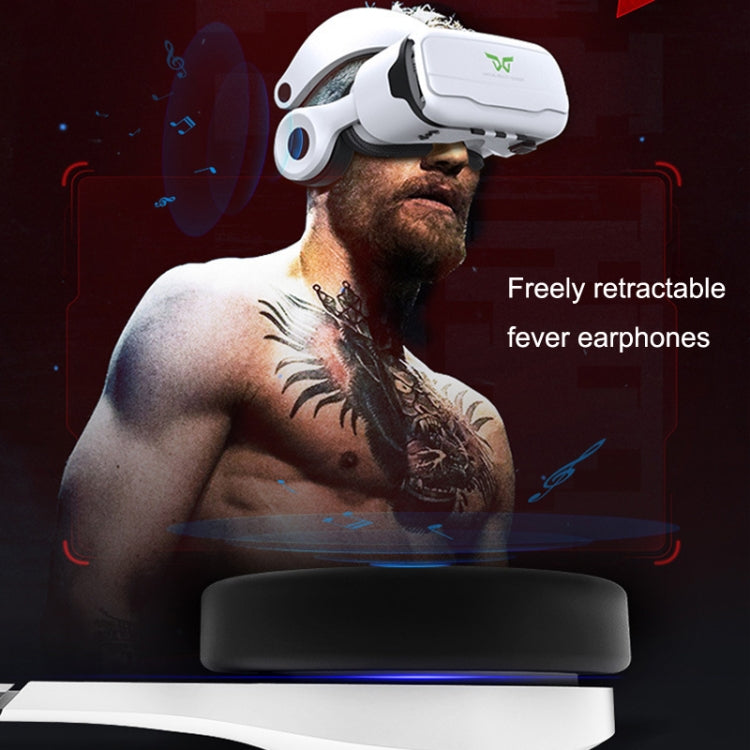 VR SHINECON G02EF+B01 Handle Mobile Phone 3D Virtual Reality VR Game Helmet Glasses With Headset - VR Headset by VR SHINECON | Online Shopping UK | buy2fix