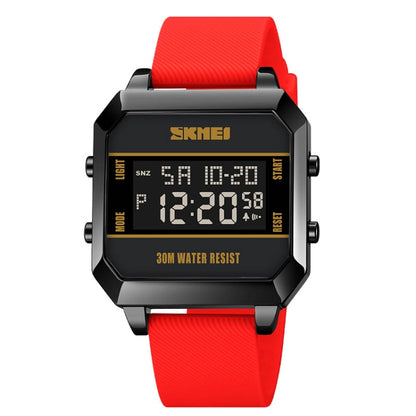SKMEI 1848 Fashion Multifunctional Student Sports Waterproof Men Watch(Red) - Sport Watches by SKMEI | Online Shopping UK | buy2fix