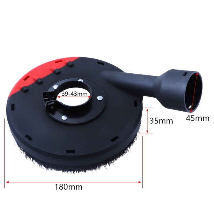 Diamond Grinding Wheel Stone Concrete Angle Grinder Dust Cover, Model: Type 125 Dust Cover+2m Dust Pipe - Abrasive Tools & Accessories by buy2fix | Online Shopping UK | buy2fix