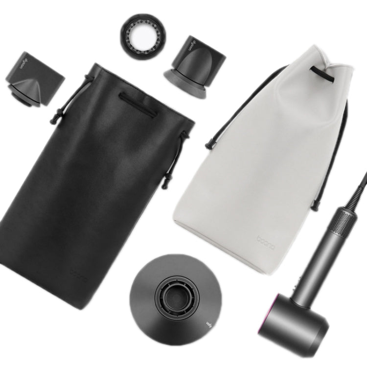 Baona DS-003 for Dyson Hair Dryer Complete Accessories PU Storage Bag(Grey) - Consumer Electronics by Baona | Online Shopping UK | buy2fix