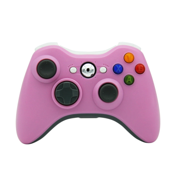 For Microsoft Xbox 360 / PC XB13 Dual Vibration Wireless 2.4G Gamepad With Receiver(Pink) - Gamepad by buy2fix | Online Shopping UK | buy2fix